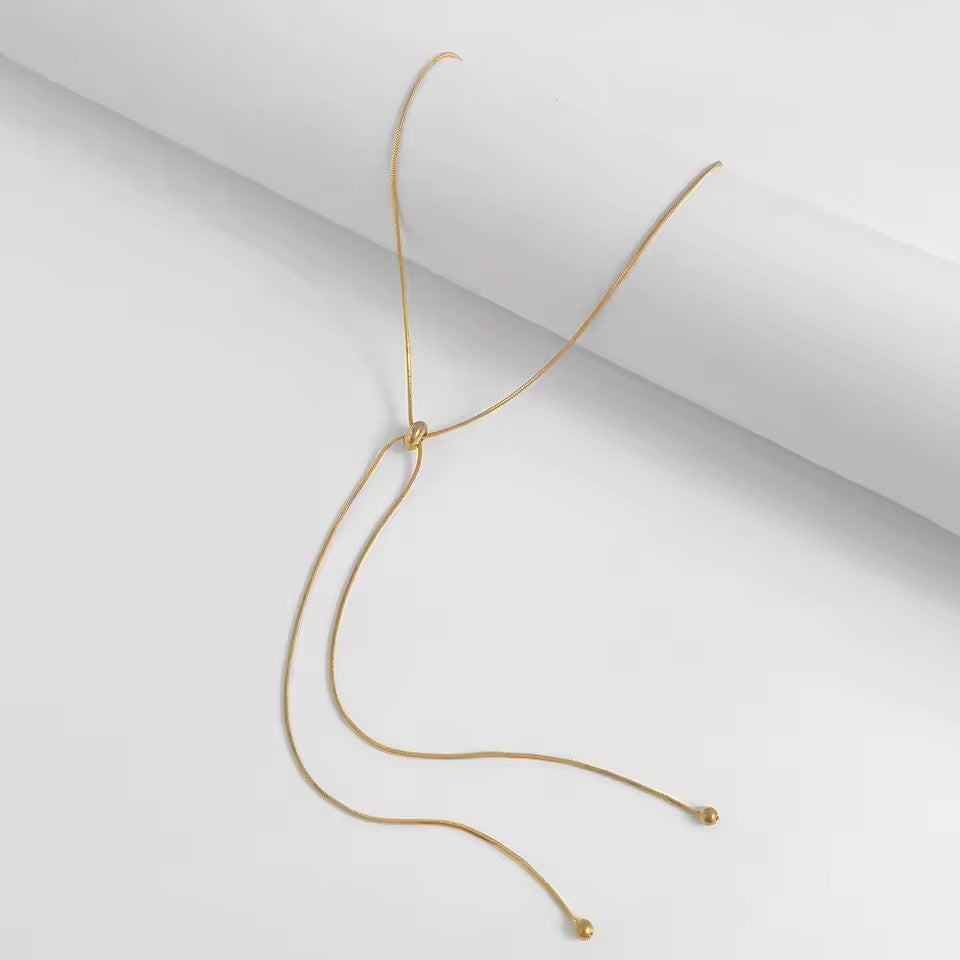 Snake Chain Choker Necklace